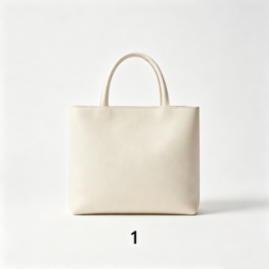 生成纯白背景正视包包图 Valeria Mini Handbag